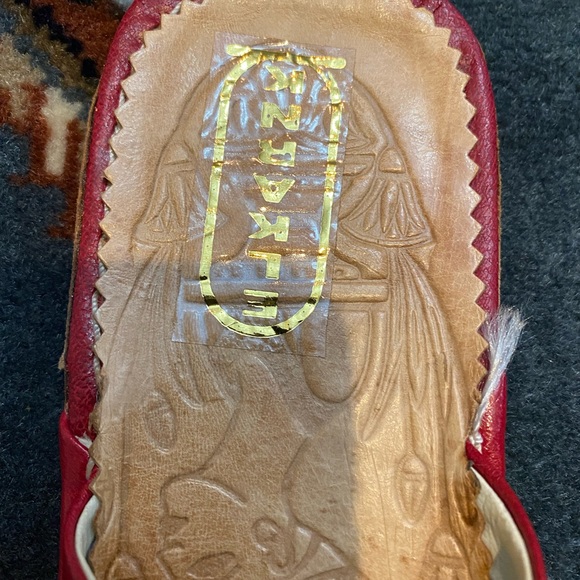 Nwot. Egyptian leather slides. - Picture 11 of 11